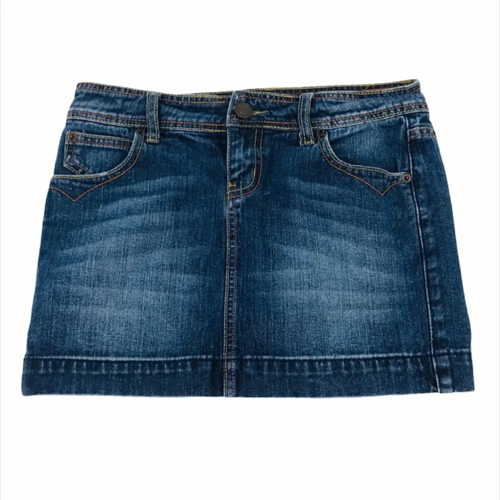 SO Mini Jean Skirt, Blue, Juniors 3